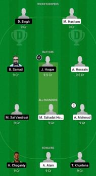 PRT vs PRB Fantasy Suggestion Team 1